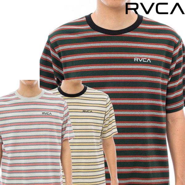 正規品 RVCA ルーカ メンズ ボーダー 半袖 Tシャツ BD041-275 POLANCO ST...