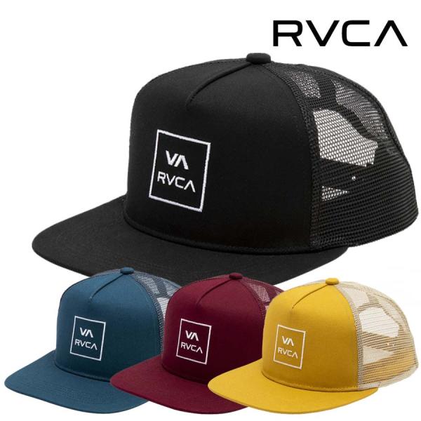正規品 RVCA ルーカ メッシュキャップ 帽子 平ツバ CAP BD041-931 VA ALL ...