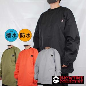 SHOWTIMECOLLECTIVEプルオーバージャケット 正規品 撥水 パーカー SHOWTIME COLLECTIVE グラトリ ボンデッド