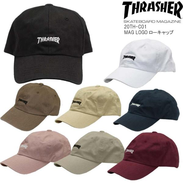 正規品 あすつく 人気 スラッシャー 浅め ローキャップ 帽子 CAP THRASHER THR-C...