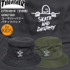 THRASHER（スラッシャー） 正規品 ハット THRASHER HAT 21TH-H01 GONZ