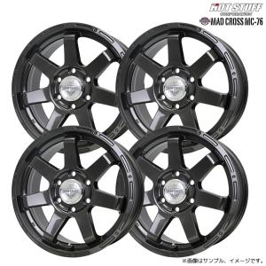 HOT STUFF（ホットスタッフ） マッドクロス MC-76 ホイール4本セット
