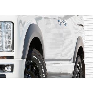 JAOS フェンダーガーニッシュ type-S 塗装品 マットブラック デリカ D:5 DIESEL（19+）※個人宛別途送料｜screate-shop2