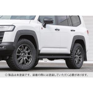 JAOS フェンダーガーニッシュ type-X 未塗装品 ランドクルーザー 300系 GR SPORT※個人宛別途送料｜screate-shop2