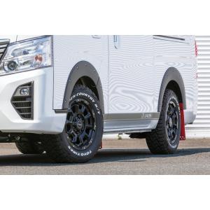 JAOS フェンダーガーニッシュ type-X 塗装品 マットブラック キャラバン E26系※個人宛...