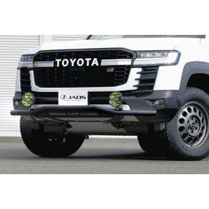 JAOS フロントスキッドバー ブラック/ブラック ランドクルーザー 300系 GR SPORT※個人宛別途送料｜screate-shop2