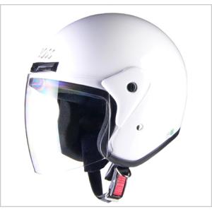 【リード工業】 CROSS CR-720 ジェットヘルメット ホワイト｜screate-shop2
