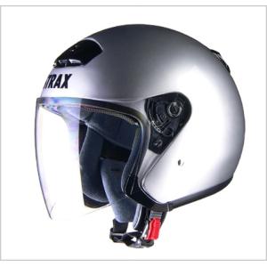 【リード工業】 STRAX SJ-4 ジェットヘルメット シルバー｜screate-shop2