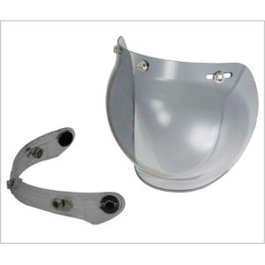 リード(LEAD)工業 PZ-005A バブル&フリップアップベース(クリア)セット 汎用 ライトスモーク｜screate-shop2