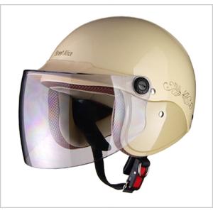 【リード工業】 Street Alice QJ-3 セミジェットヘルメット パールアイボリー｜screate-shop2