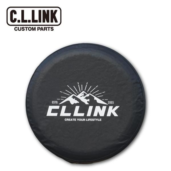 シーエルリンク スペアタイヤカバー マウンテンロゴ 汎用 / C.L.LINK