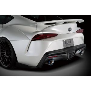 BLITZ AERO SPEED R-Concept リアバンパーフィン DB#2 スープラ / 6...