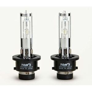 トムス H.I.D.ホワイトバルブ 6000k ヴォクシー ZRR7#用 純正品番90981-TD4...
