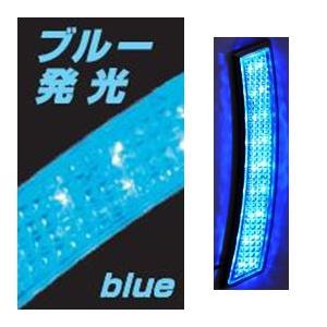 【18LED搭載】LEDフェンダーマーカー ブルー｜screate