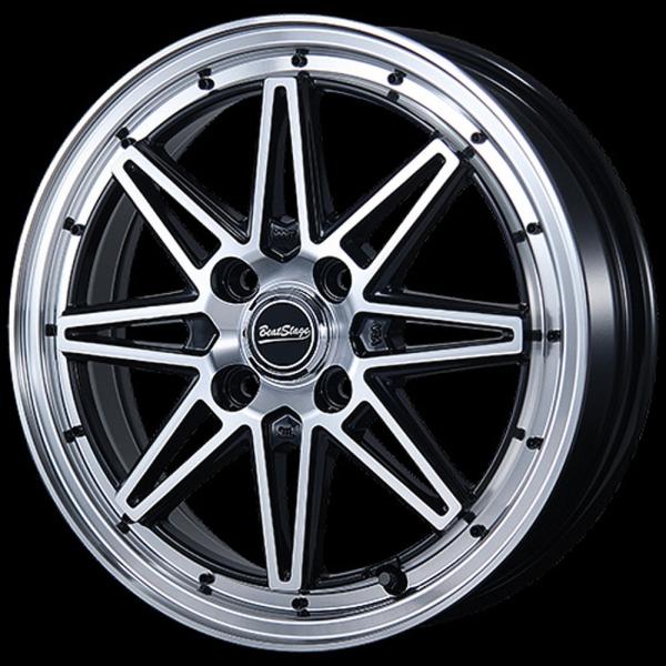 BLEST(ブレスト) ビートステージ ES-C ホイール1本 15x4.5 4H 100 +45 ...