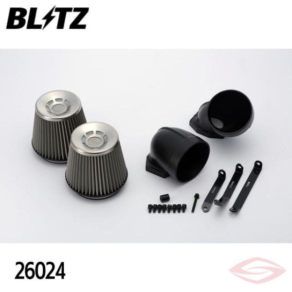 BLITZ サスパワー エアクリーナー スカイラインGT-R BNR32 ニッサン(26024) /...