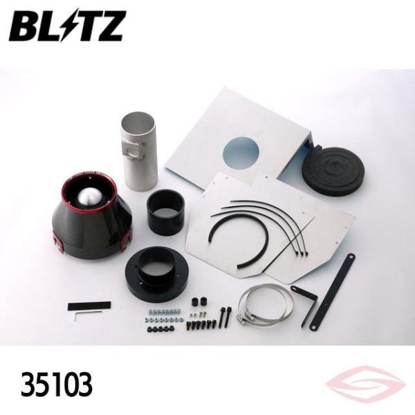 BLITZ カーボンパワー エアクリーナー RX-8 SE3P マツダ(35103) /ブリッツ コ...