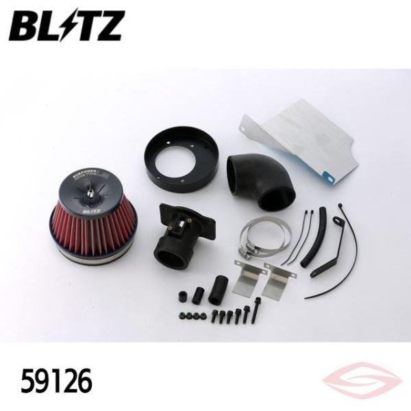 BLITZ サスパワーLMレッド エアクリーナー CR-Z ZF1 ホンダ(59126) /ブリッツ...