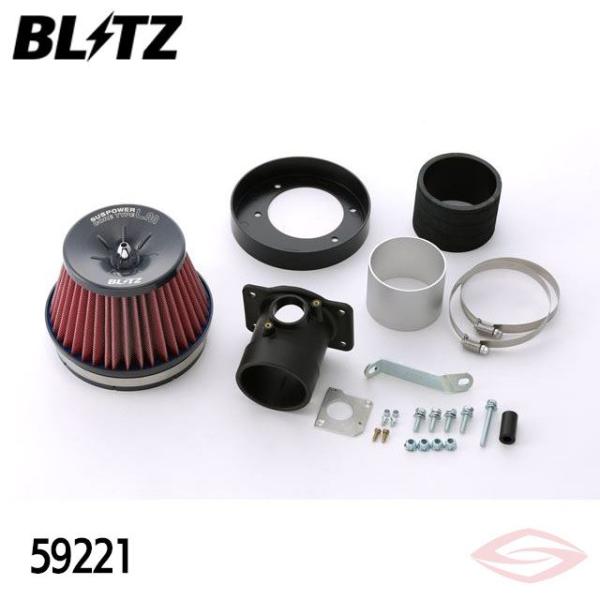 BLITZ サスパワーLMレッド エアクリーナー IS300h AVE30 レクサス(59221) ...