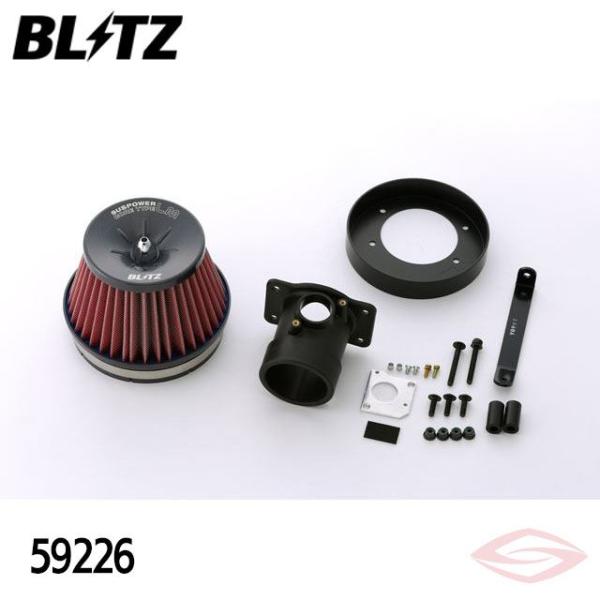 BLITZ サスパワーLMレッド エアクリーナー アルファード AGH30W AGH35W トヨタ(...