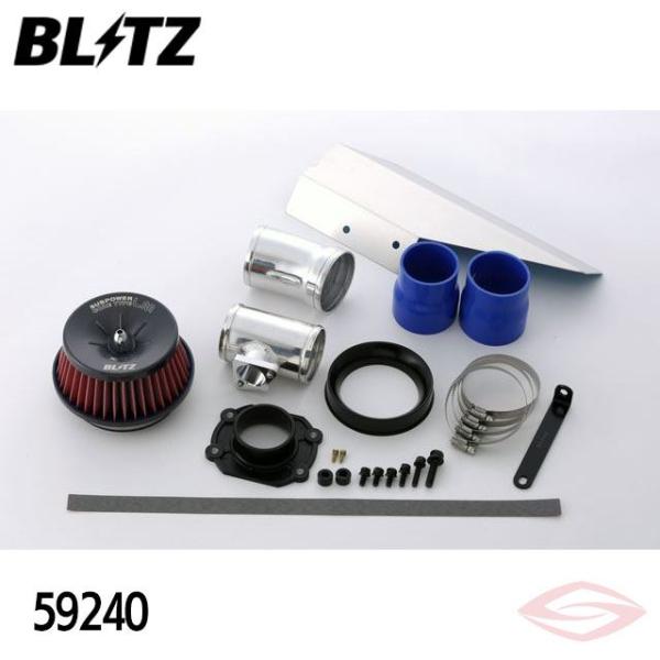 BLITZ サスパワーLMレッド エアクリーナー ロードスター ND5RC マツダ(59240) /...