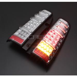【送料無料】ウインカーLED【MBRO】ジムニー(JB23) LEDサンダーテール/オールクローム｜screate