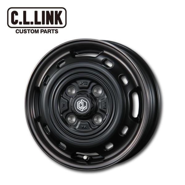 シーエルリンク ユニオンリム TX ホイール1本 12x3.50B 4H 100 +44 マットブラ...