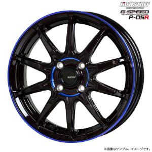 HOT STUFF（ホットスタッフ） ジー・スピード P-05R ホイール1本 15x4