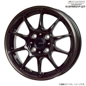 HOT STUFF（ホットスタッフ） ジー・スピード P-07 ホイール1本 16x6