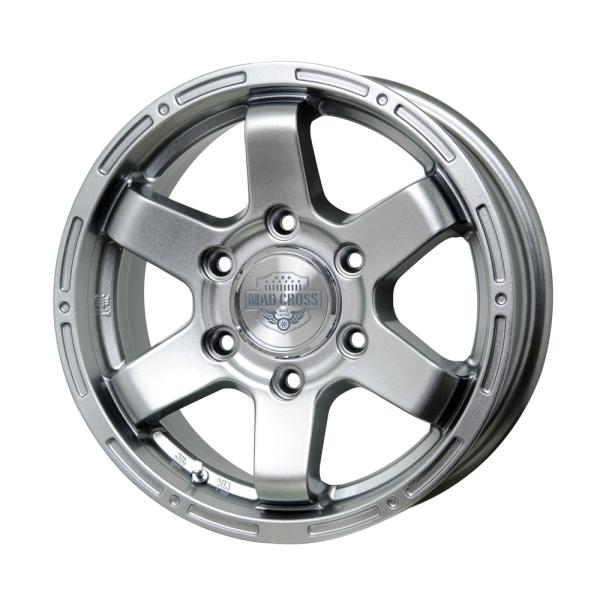 マッドクロス MC-76 アルミホイール 4本セット 15x6.0 +33 139.7 6H(ダーク...