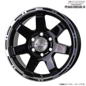 WEDS キーラータクティクス 16X7.0J +5 6H/139.7 グロスブラック