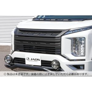 JAOS フロントグリル 塗装品 マットブラック デリカ D:5 19+