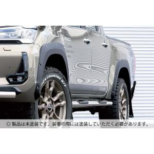 JAOS フェンダーガーニッシュ ハイラックス125系 JAOS フェンダーガーニッシュ type-X ハイラックス 125系｜株式会社