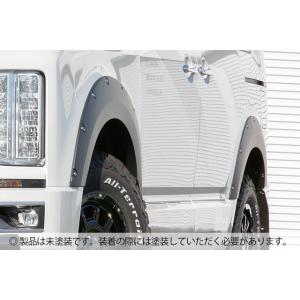 JAOS フェンダーガーニッシュ type-X 未塗装品 デリカ D:5 DIESEL（19+）※個人宛別途送料｜エスクリエイト