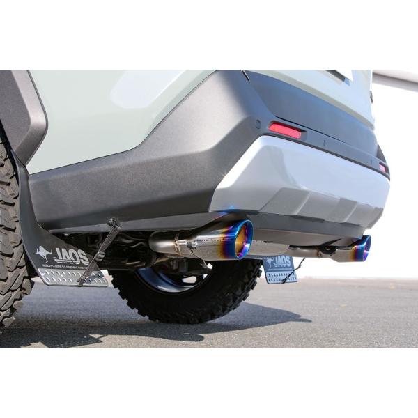 JAOS BATTLEZ マフラー ZS-W TC チタンカラーテール ハイブリッド車用 RAV4 ...