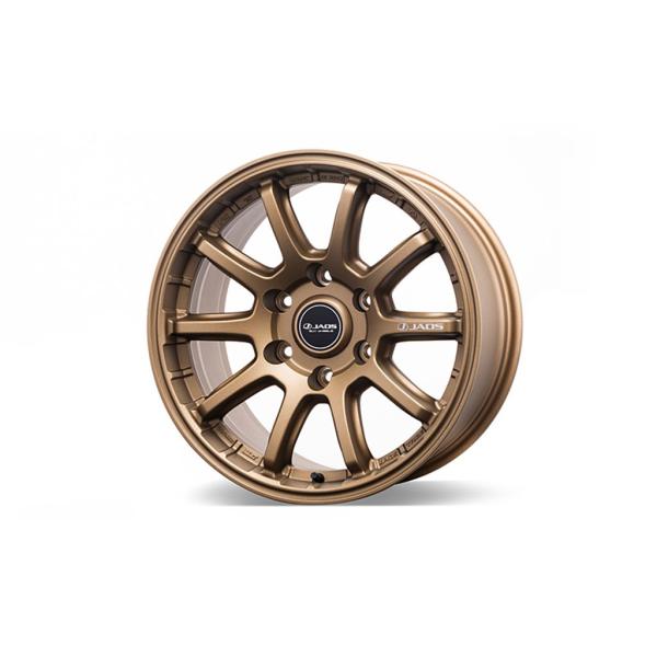JAOS トライブクロス 17x8.0J 6H 139.7 ±0 チタニウムゴールド / (B952...