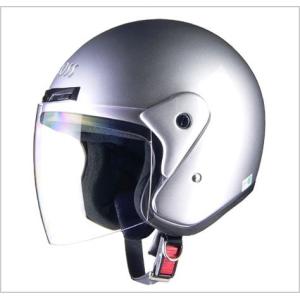 【リード工業】 CROSS CR-720 ジェットヘルメット シルバー /LEAD クロス｜screate