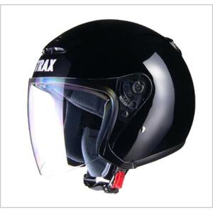 【リード工業】 STRAX SJ-4 ジェットヘルメット ブラック /LEAD ストラックス｜screate