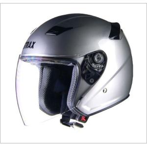 【リード工業】 STRAX SJ-8 ジェットヘルメット シルバー /LEAD ストラックス｜screate