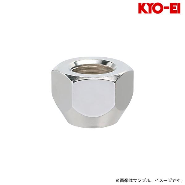 協永産業 ラグナット 貫通タイプ 20.6HEX 1/2-20RH 1pc クロームメッキ / Lu...