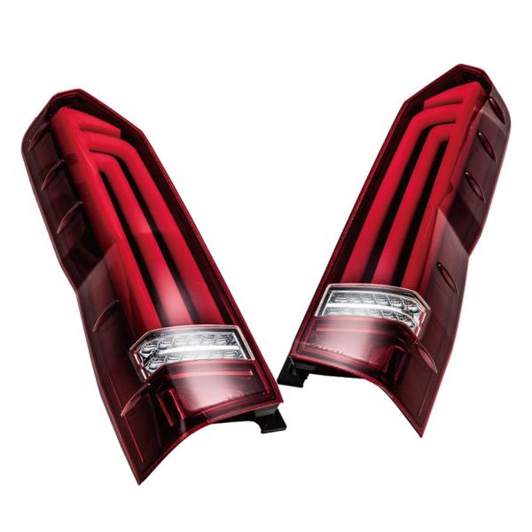 LEGANCE 300系フルLEDテールULTRAレガンスModel/レッド 300系ハイエース(海...