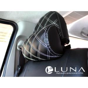 車種汎用 低反発 ネックパッド キルトタイプ 1個セット / ルナ インターナショナル LUNA キルティング ネックパット｜screate