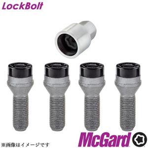 McGard(マックガード) ヨーロッパ車用ロックボルト ボルト(黒)(M12×1.5) テーパー(60°) 25.5｜screate