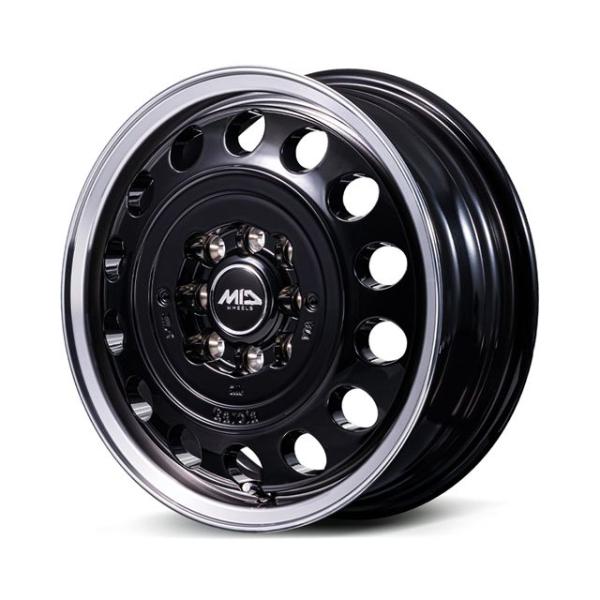 MIDホイールズ ガルシア シスコ タイプ2 アルミホイール1本 14x5.0J 8H 100/11...