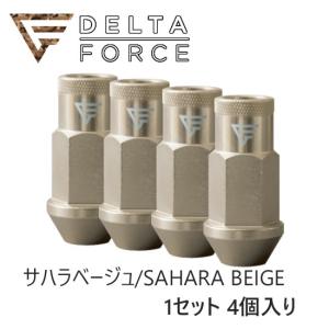 デルタフォース ミルナット 19HEX M12xP1.5 4個入り サハラベージュ (SJU) MIL NUTS｜screate