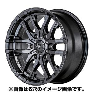 ナイトロパワー M26 CROSSFANG アルミホイール 1本 16x6.0 -05 139.7 5H(バレルブラック/ドリルド) / 16インチ NITRO POWER MID｜screate