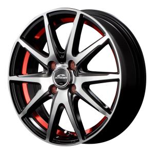 ①レーシングカート用ホイールセット　オレンジ色　送料込み即日発送 SSR ホイール4本セット GTX01 (FBK) 18インチ 9.5J PCD：100/5H