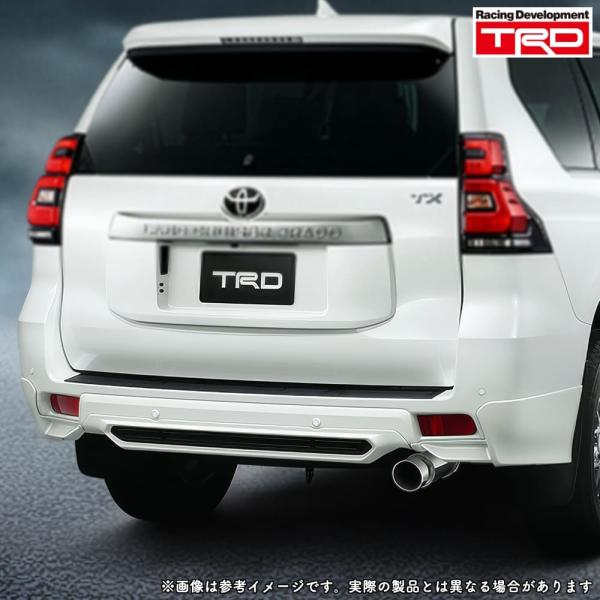 TRD リヤバンパースポイラー (未塗装) ランドクルーザープラド TRJ150 GDJ15# / ...
