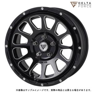 DELTA FORCE（デルタフォース） オーバル ホイール1本 17x8.0J 5H 127
