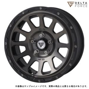 デルタフォース　オーバル　ホイール DELTA FORCE（デルタフォース） オーバル 17x8.0J 5H 127 +40 マット